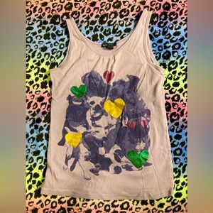 GAP kids Purple puppy tank top in size 12